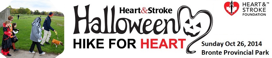 Halloween Hike for Heart Banner